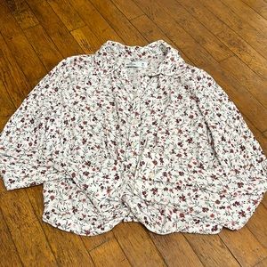 Hollister Floral Button Down
